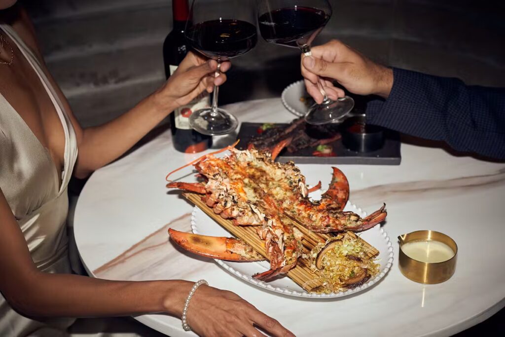 Shareable Seafood Dish at Giselle Miami
