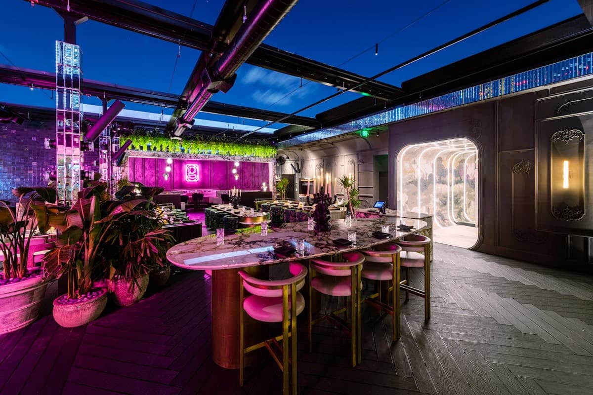Outdoor Rooftop at Giselle Miami