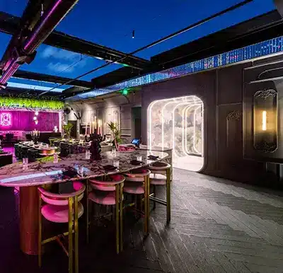 Outdoor Rooftop at Giselle Miami