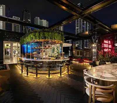 Outdoor Rooftop View at Giselle Miami