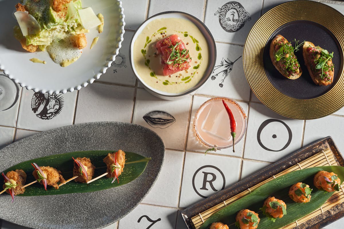 Signature Dishes and Cocktails at Giselle Miami