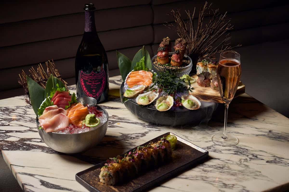 Giselle Miami food and cocktails